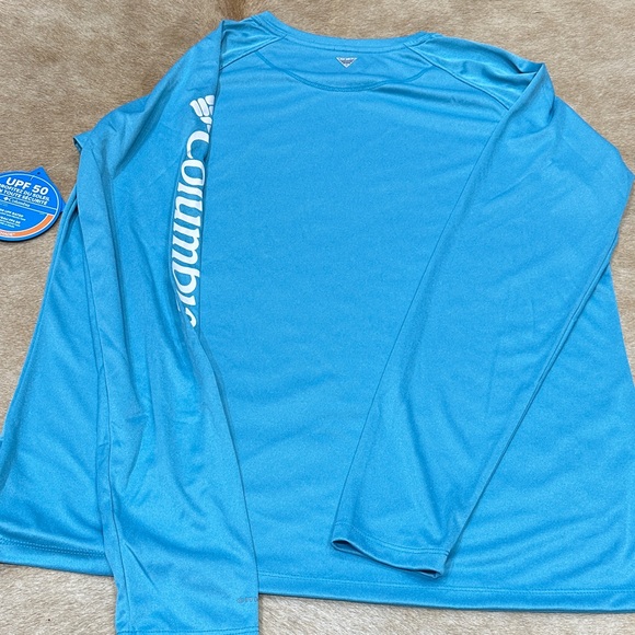 NWT Columbia Aqua Performance XL Long Sleeve Shirt UPF 50 - Picture 6 of 7